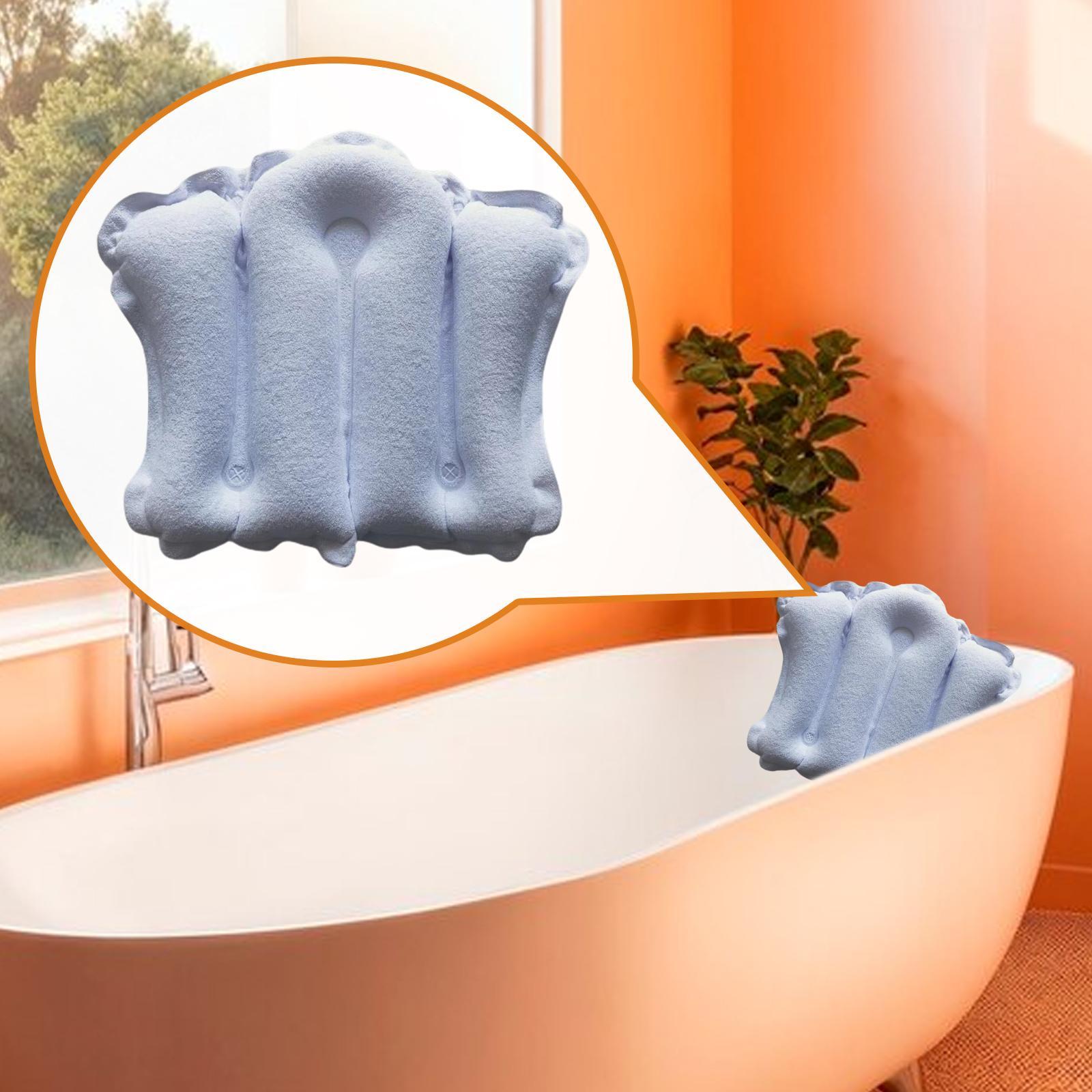 Inflatable Bath Pillow Waterpr - Bathtub Pillow Inflatable のレビューと価格