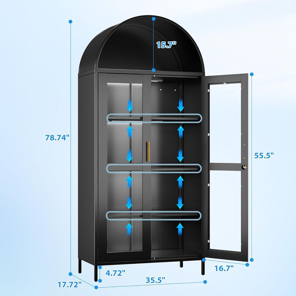 78.74 High Metal Arched Cabine - Home & Bathroom Building Products Pte Ltd のレビューと価格