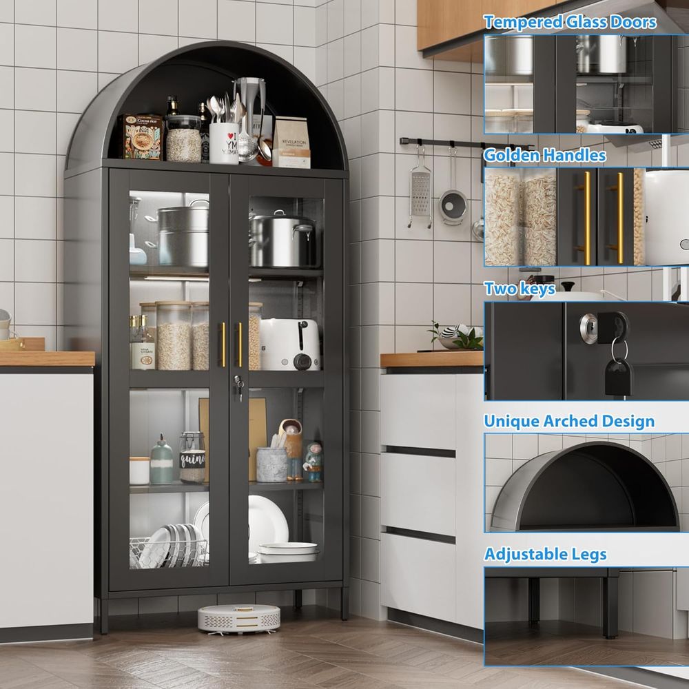 78.74 High Metal Arched Cabine - Home & Bathroom Building Products Pte Ltd のレビューと価格