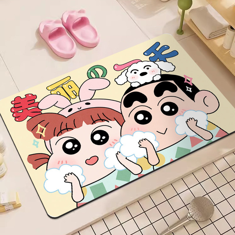 Crayon Shin-Chan Cartoon Diato - Home Bathroom Door のレビューと価格