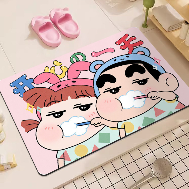 Crayon Shin-Chan Cartoon Diato - Home Bathroom Door のレビューと価格