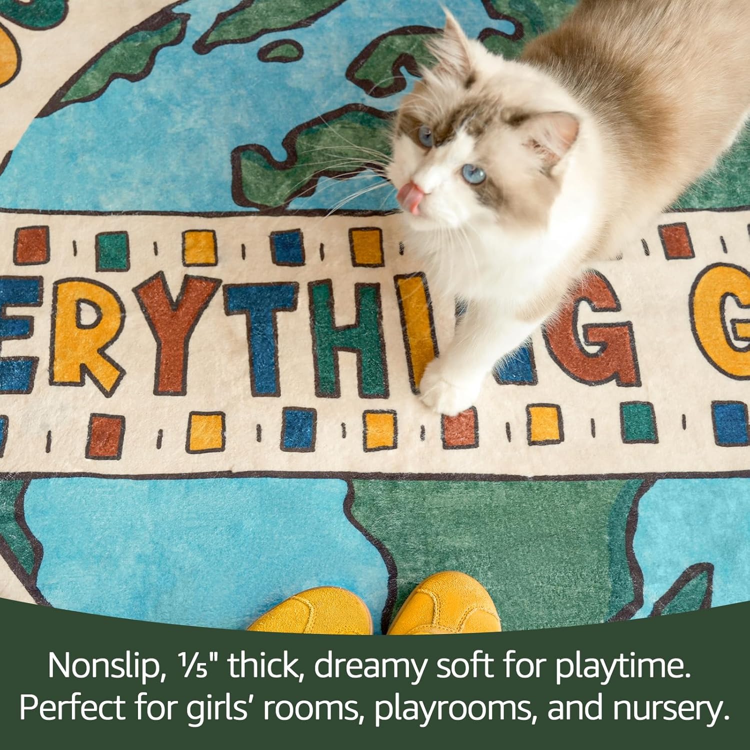 Inspirational Earth Globe Roun - Home Goods Bathroom Rugs のレビューと価格