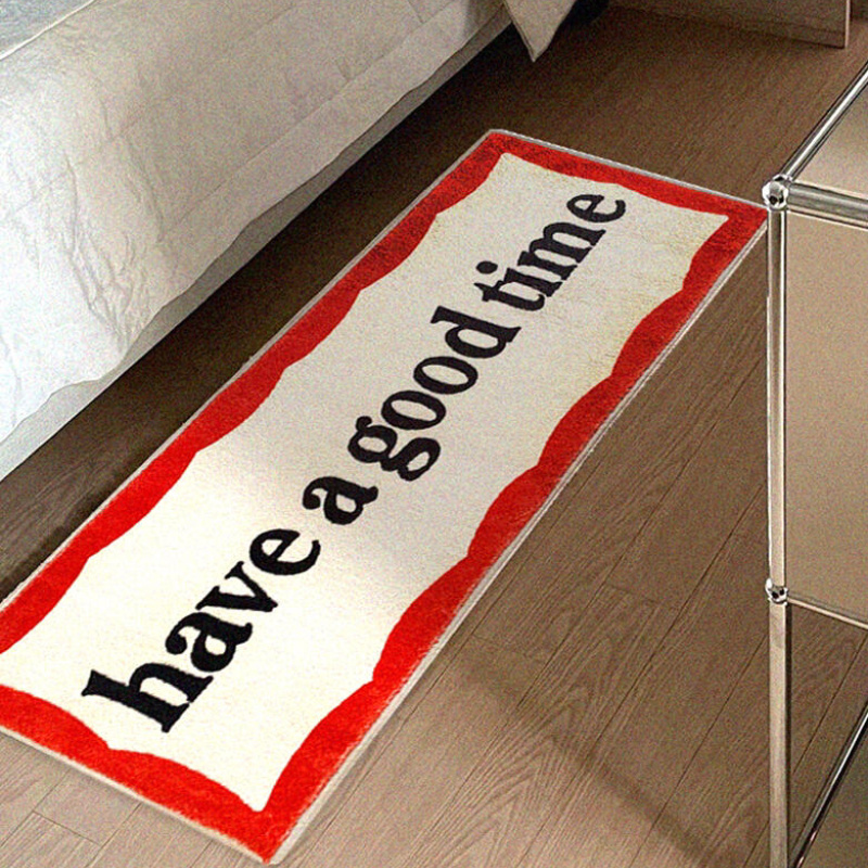VIKAMA Cute Red Blue Carpet So - Home Goods Bathroom Rugs のレビューと価格