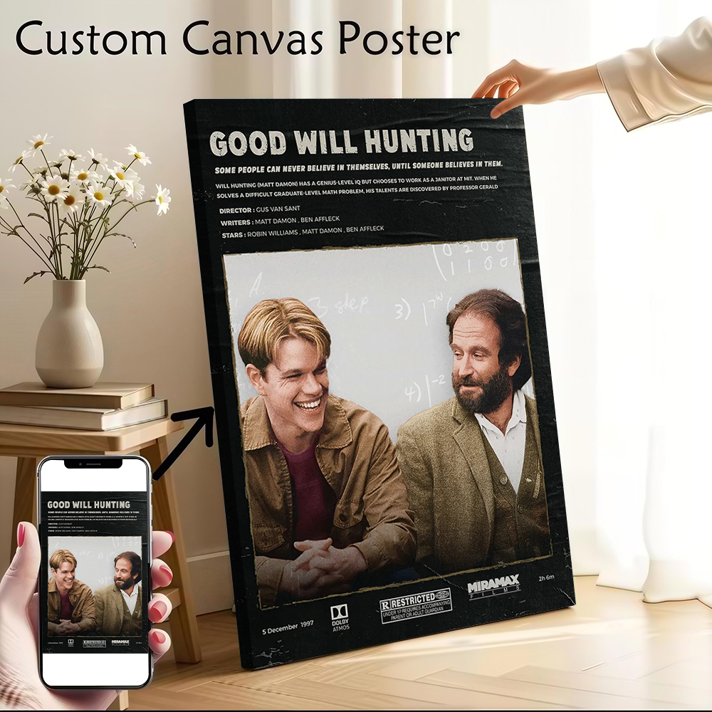 Good Will Hunting Movie Canvas - Home Goods Bathroom Decor のレビューと価格