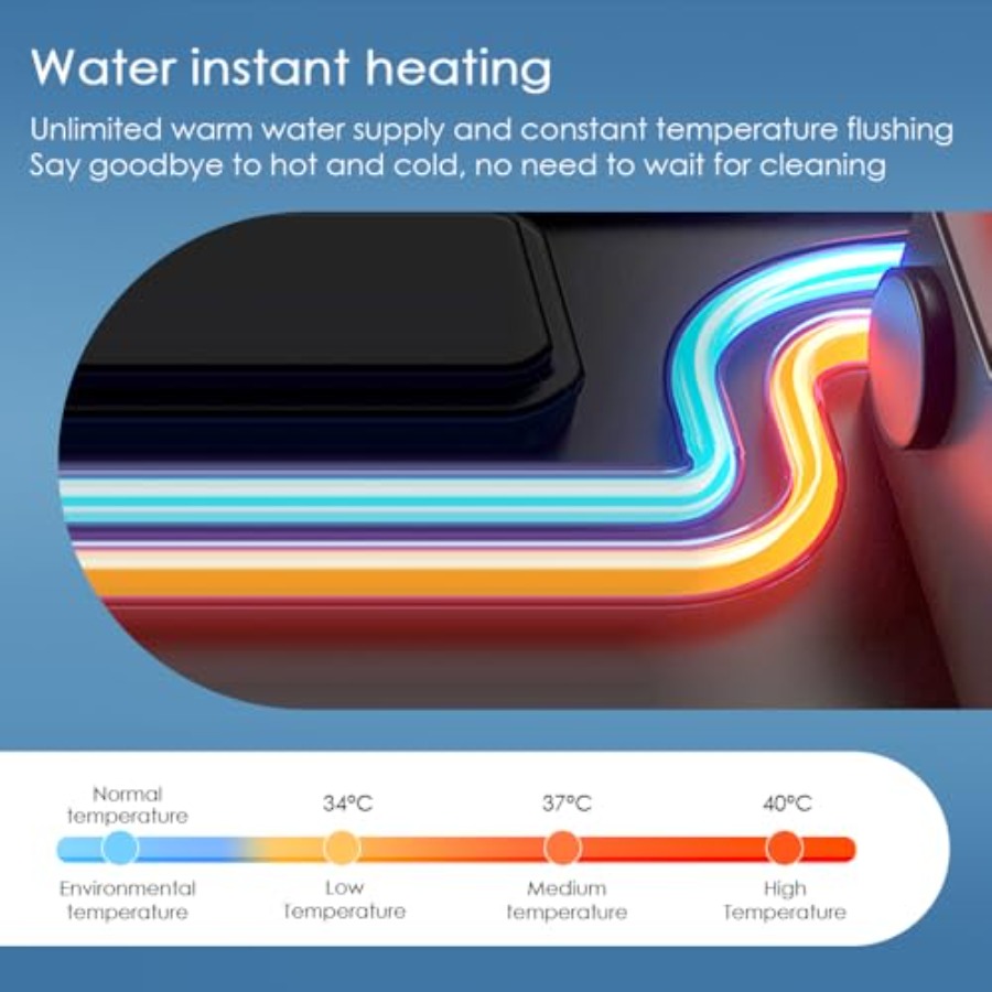 Electronic bidet toilet seat f - Home Bathroom Toilet のレビューと価格