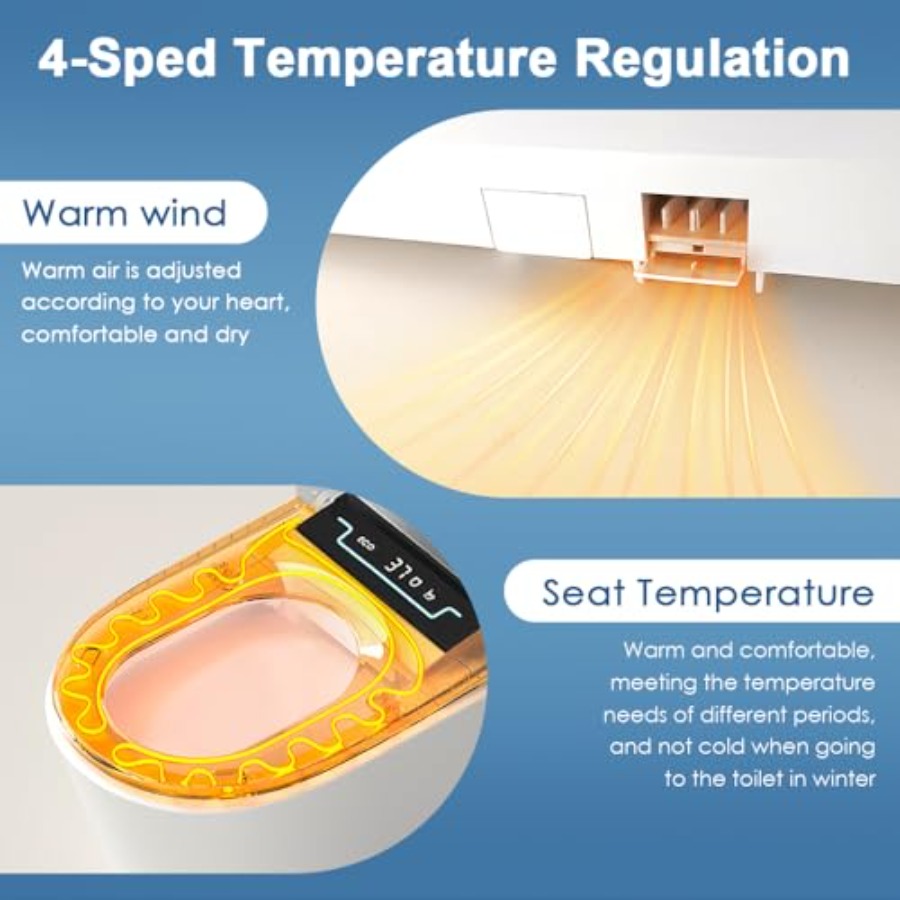 Electronic bidet toilet seat f - Home Bathroom Toilet のレビューと価格