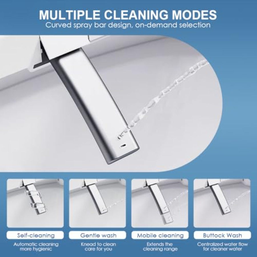 Electronic bidet toilet seat f - Home Bathroom Toilet のレビューと価格