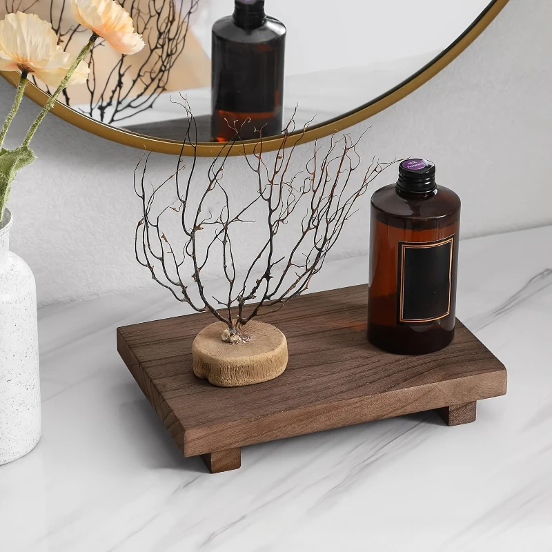 Retro Wooden Bathroom Tray Van - Home Bathroom Vanity のレビューと価格