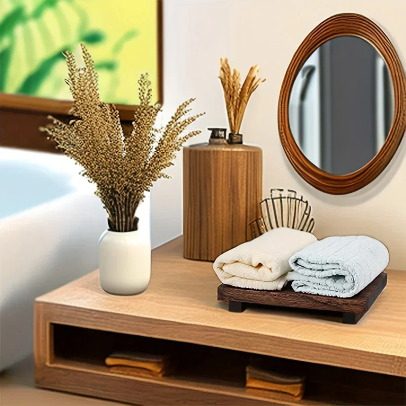 Retro Wooden Bathroom Tray Van - Home Bathroom Vanity のレビューと価格