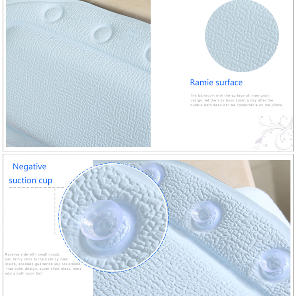 1Pcs 6 Colour 130G SPA Soft Ba - Bathtub Pillow Inflatable のレビューと価格
