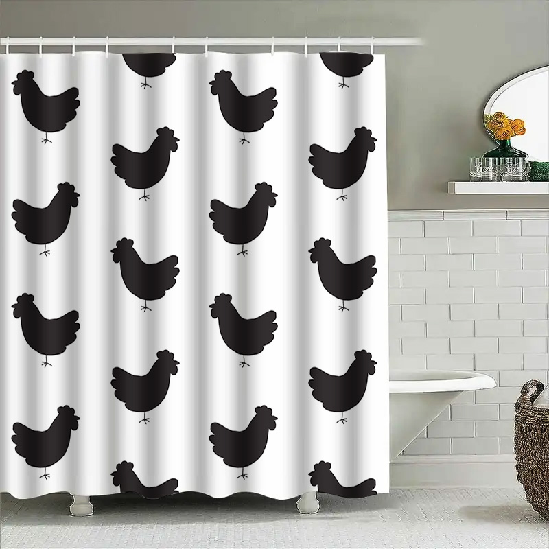 waterproof shower curtain feat - Home Bathroom Design Ideas のレビューと価格