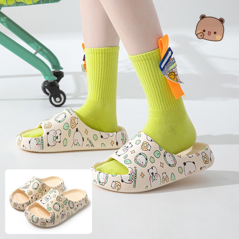 Kawaii Bubu Dudu Bear Slippers - Home Edit Bathroom のレビューと価格