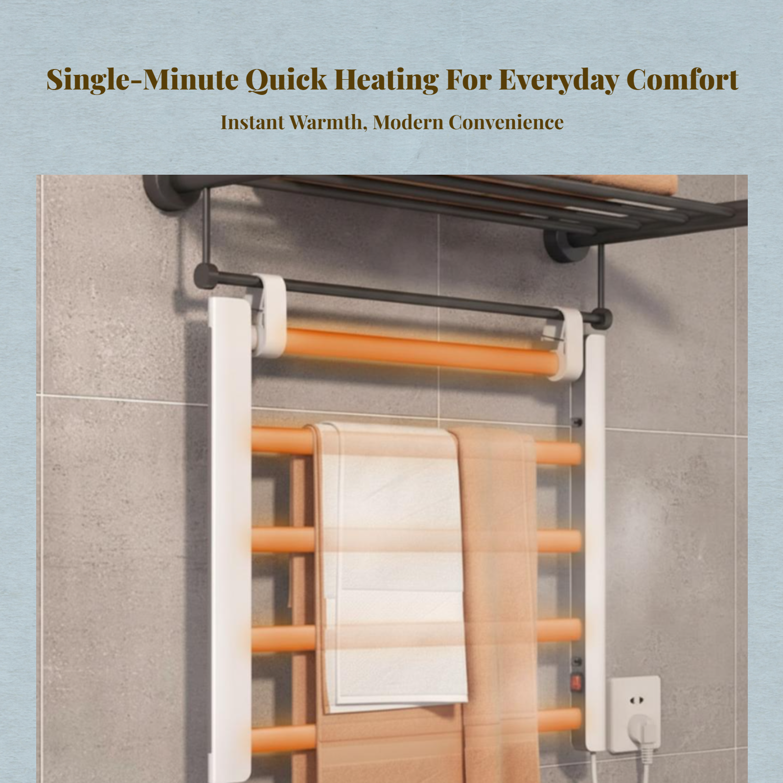 Electric Towel Warmer Aluminum - Towel Warmer Electric のレビューと価格