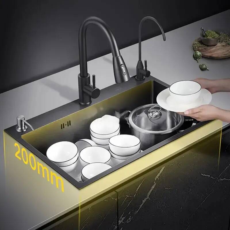 Bathroom Black Nano Kitchen Si - Home One Bathroom Accessories のレビューと価格