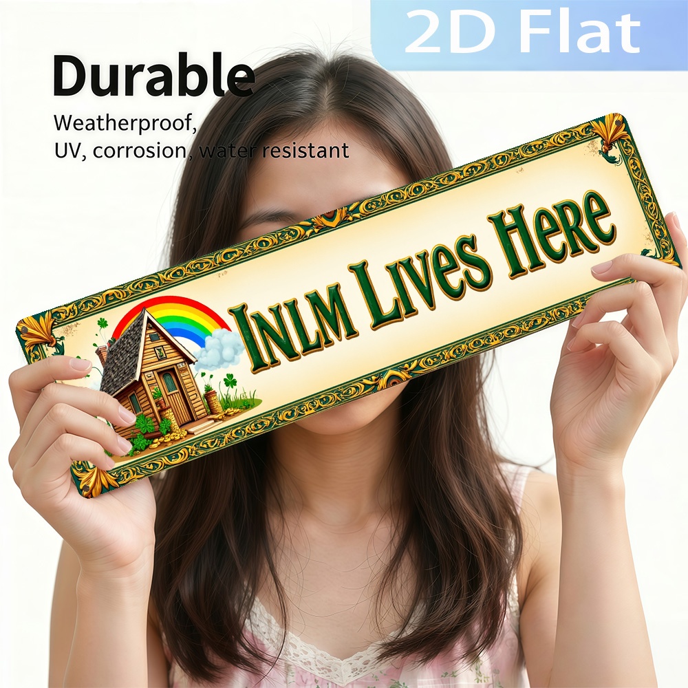 2D Flat, Vintage 'INLM Lives H - Home Bathroom Name のレビューと価格