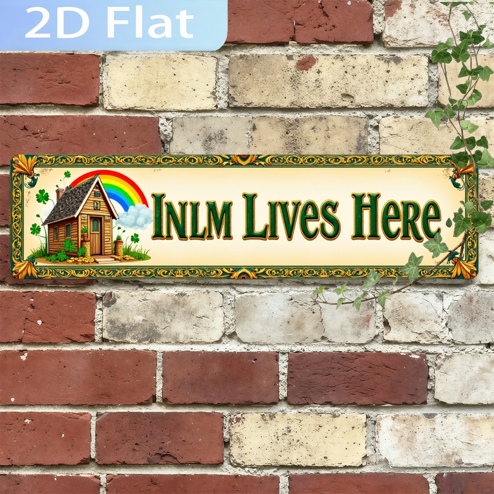 2D Flat, Vintage 'INLM Lives H - Home Bathroom Name のレビューと価格