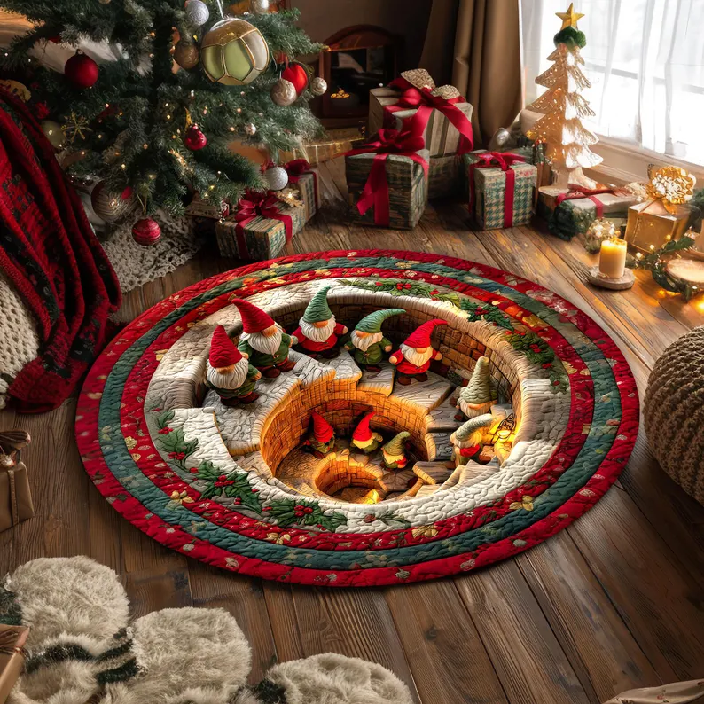 3D Christmas Village Rug Festi - Home Bathroom Design Ideas のレビューと価格