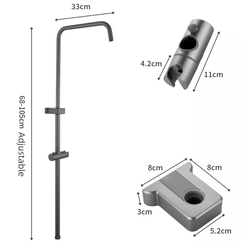 Stainless Steel Shower Adapter - Home Bathroom Taps のレビューと価格