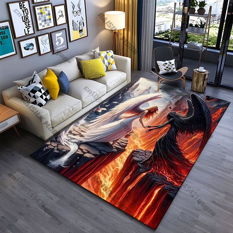 Good versus evil duality carpe - Home Goods Bathroom Rugs のレビューと価格