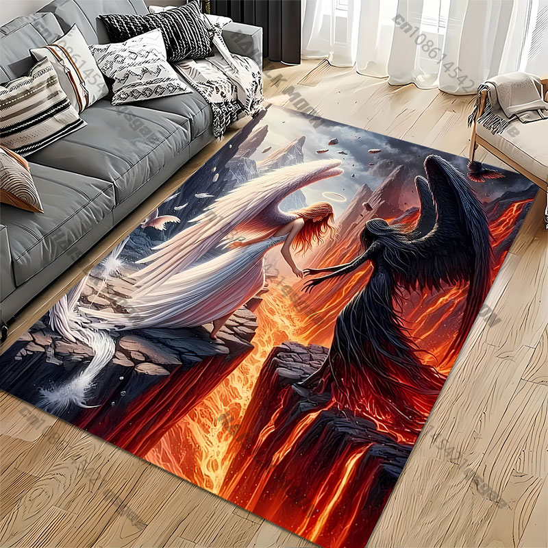 Good versus evil duality carpe - Home Goods Bathroom Rugs のレビューと価格