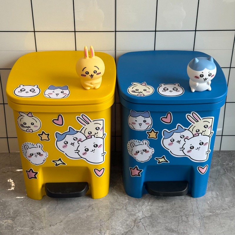 Kawaii Chiikawa Trash Can Foot - Home One Bathroom Accessories のレビューと価格
