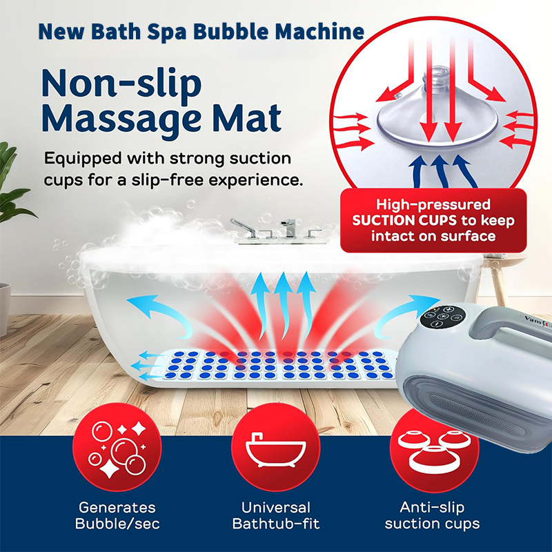 Bathtub Massage Mat Bubble Bat - Bathtub Pillow Inflatable のレビューと価格