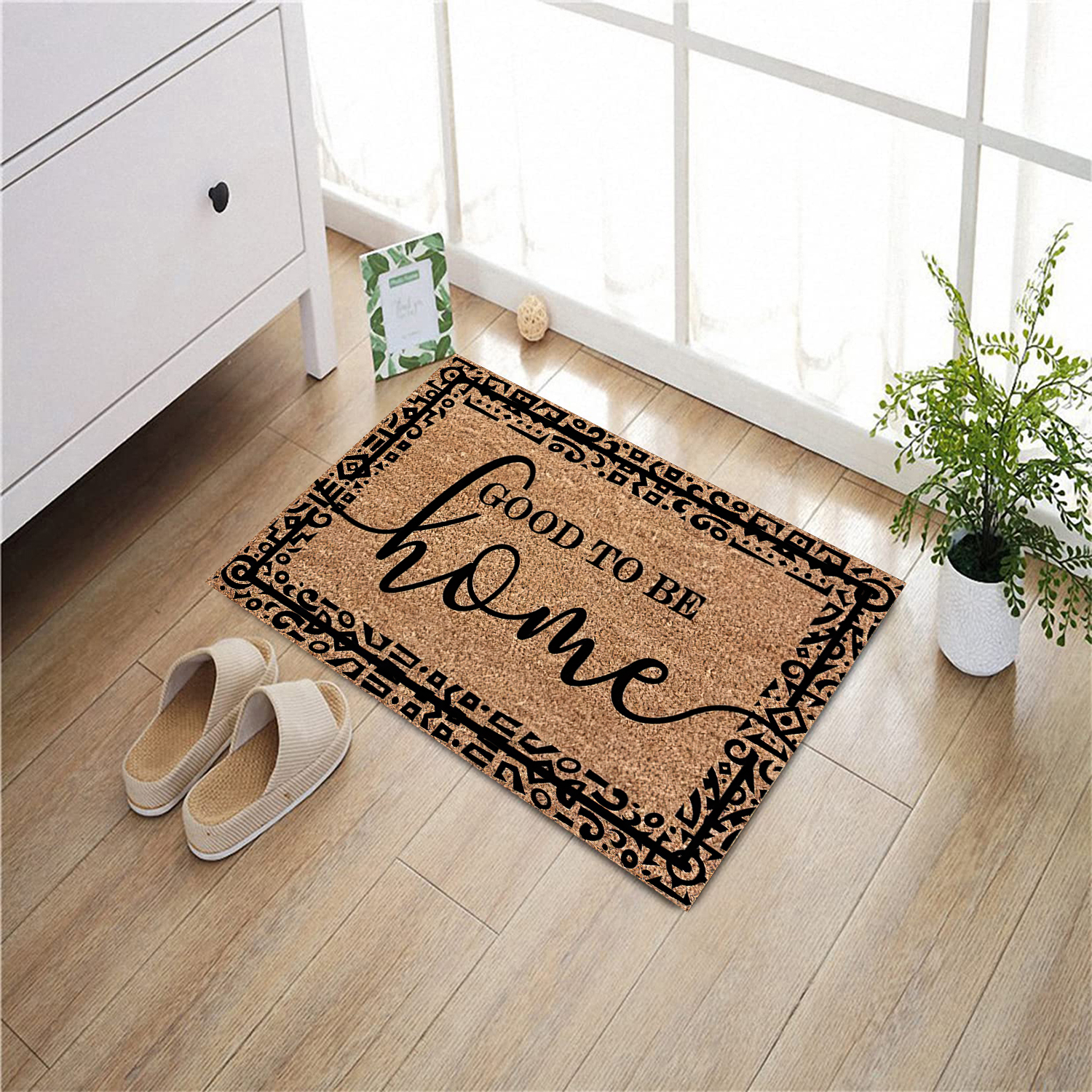 Good To Be Home Doormat Rubber - Home Goods Bathroom Rugs のレビューと価格