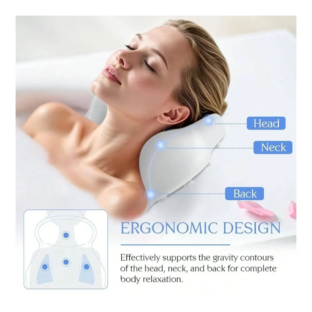 Bath Pillow, New ial Bath Pill - Bathtub Pillow Inflatable のレビューと価格