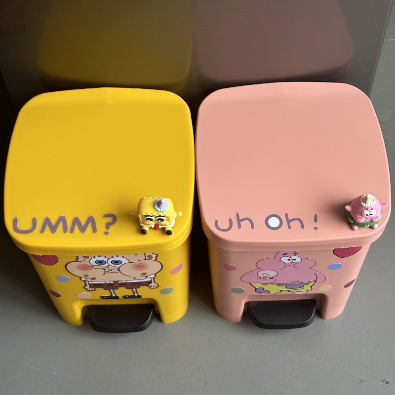 Cute Patrick Star Pedal Trash  - Home Edit Bathroom のレビューと価格