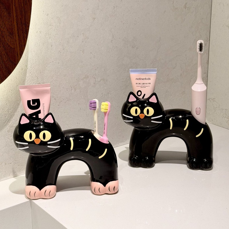 Personalized Creative Cute Bla - Home Edit Bathroom のレビューと価格