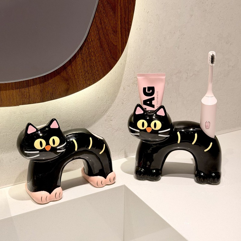 Personalized Creative Cute Bla - Home Edit Bathroom のレビューと価格