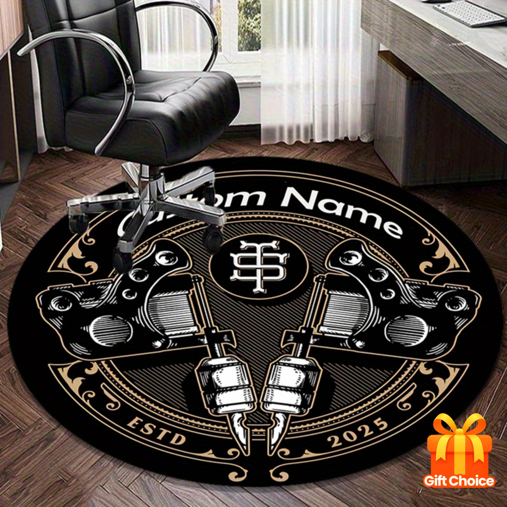 Custom Name Vintage Tattoo Mac - Home Bathroom Name のレビューと価格