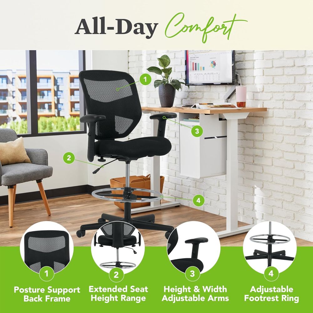 Ergonomic Mesh Standing Office - Home & Bathroom Building Products Pte Ltd のレビューと価格