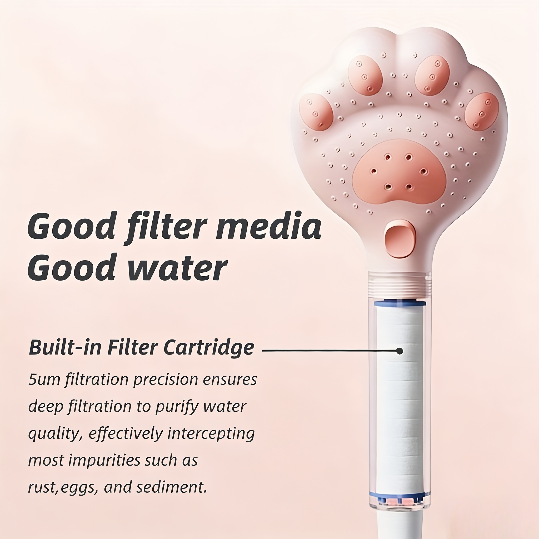 High Pressure Filter Shower He - Home Bathroom Taps のレビューと価格
