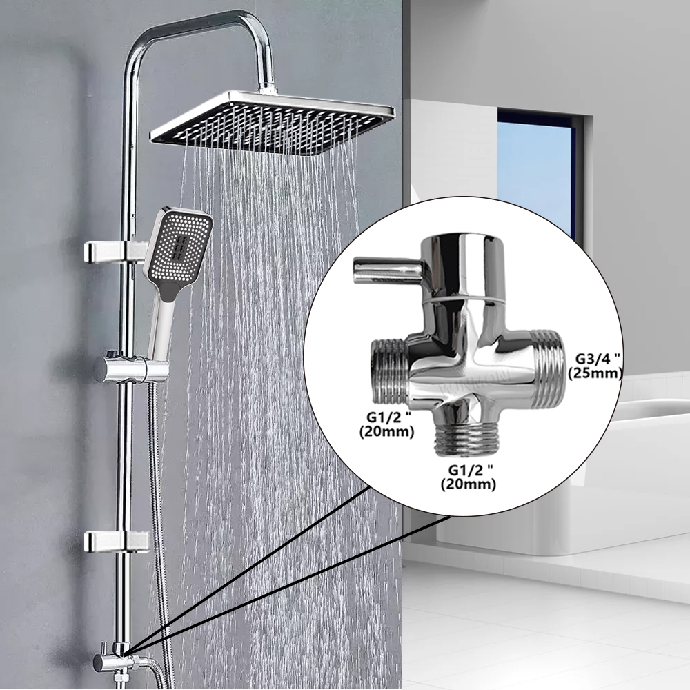 Split Shower Column Set Bathro - Home Bathroom Taps のレビューと価格