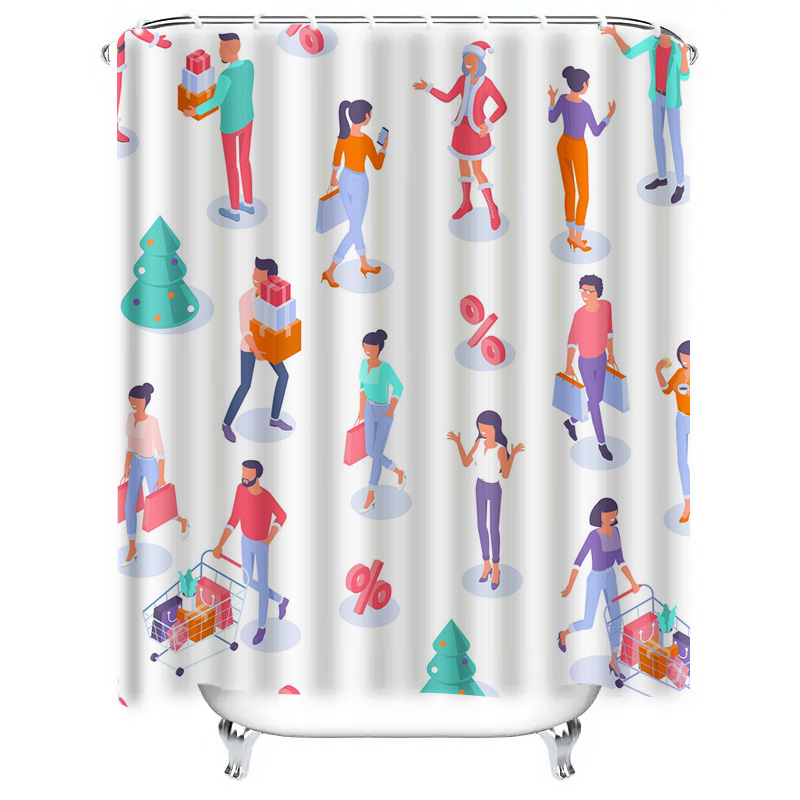 TU Shopping Lovers Shower Curt - Home Bathroom Design Ideas のレビューと価格