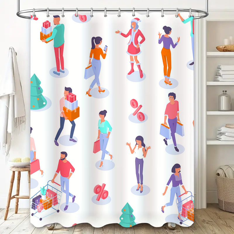 TU Shopping Lovers Shower Curt - Home Bathroom Design Ideas のレビューと価格