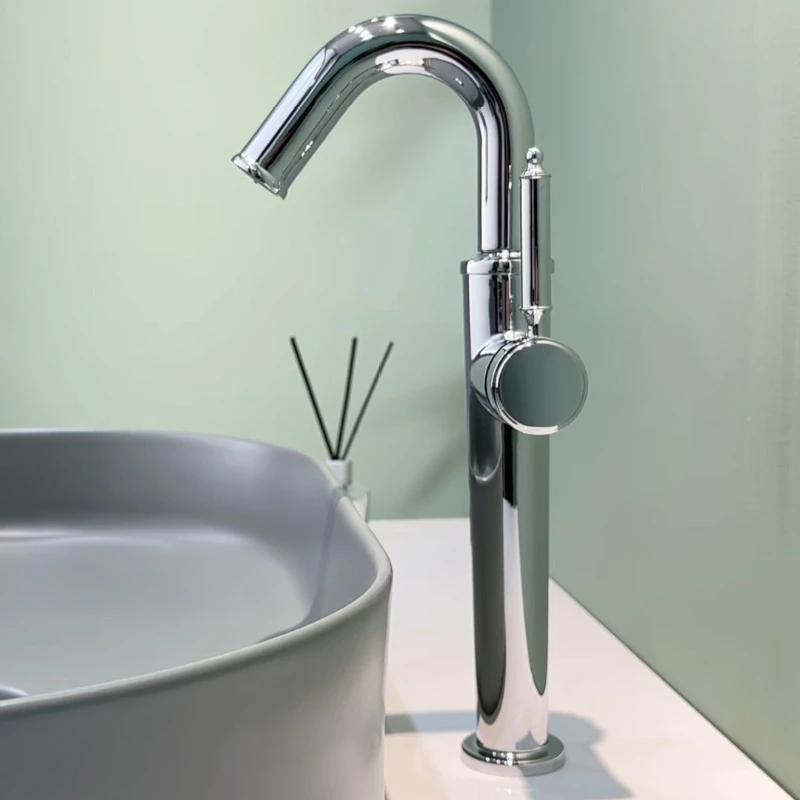 Tall stainless steel mixer tap - Basin Mixer Tap のレビューと価格