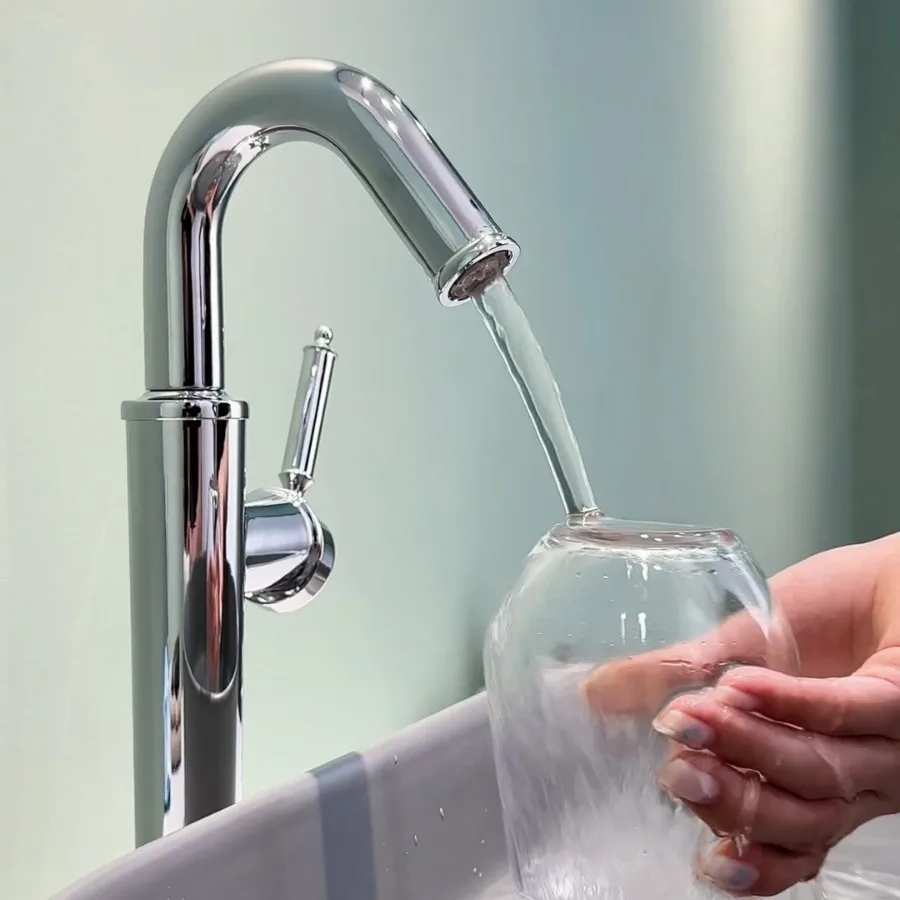 Tall stainless steel mixer tap - Basin Mixer Tap のレビューと価格