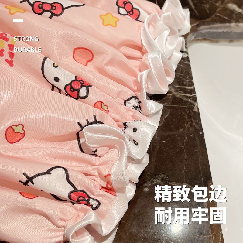 Hello Kitty Kawaii shower cap  - Home Edit Bathroom のレビューと価格