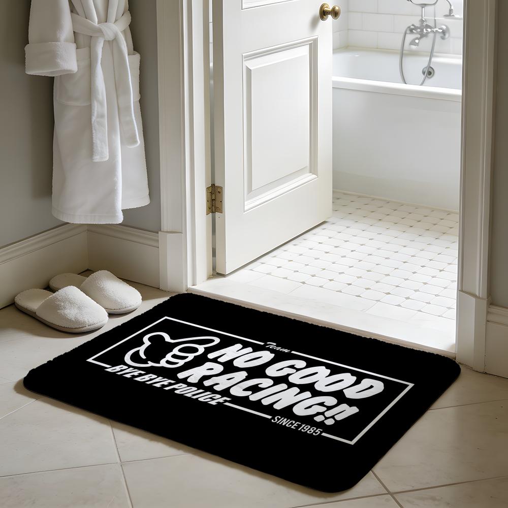 Fashion No Good Racing Jdm Flo - Home Goods Bathroom Rugs のレビューと価格