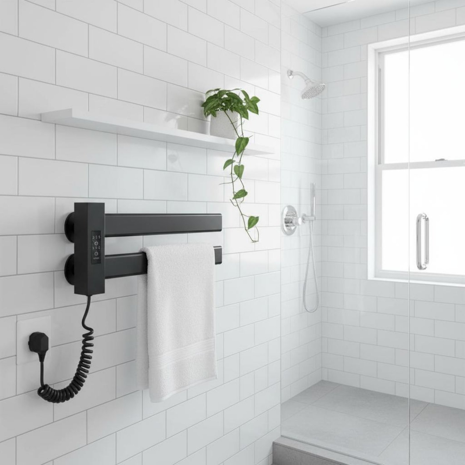 Smart Towel Heating Rack Quick - Towel Warmer Electric のレビューと価格