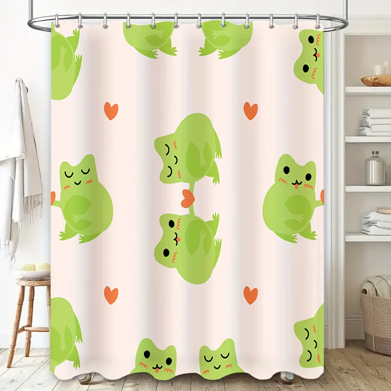 Adorable Green Frog Love Heart - Adorable Home Bathroom Ideas のレビューと価格