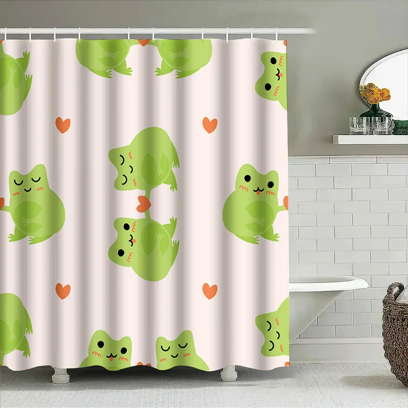 Adorable Green Frog Love Heart - Adorable Home Bathroom Ideas のレビューと価格