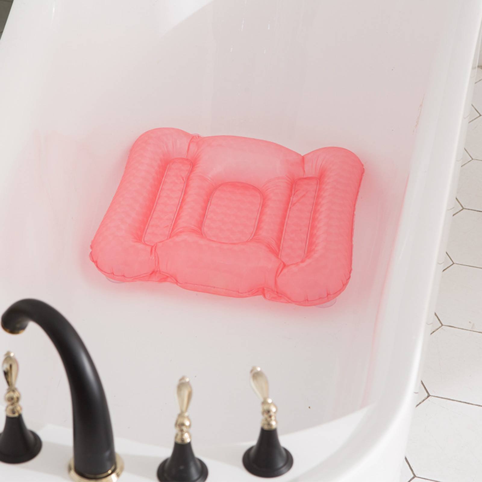 Bathtub Booster Pad Shimmery F - Bathtub Pillow Inflatable のレビューと価格