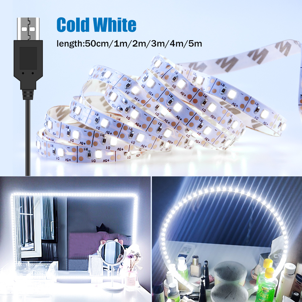 DC5V LED Makeup Mirror Light S - Home Bathroom Vanity のレビューと価格
