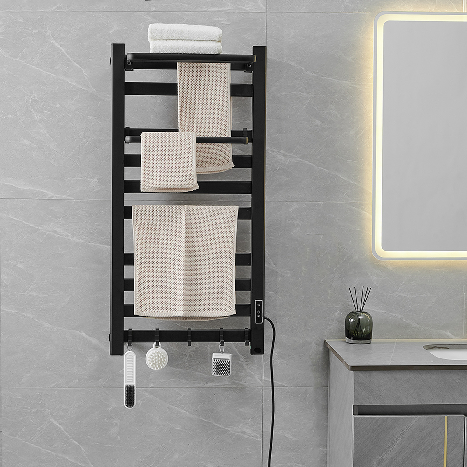 Bathroom Electric Towel Rail,E - Towel Warmer Electric のレビューと価格