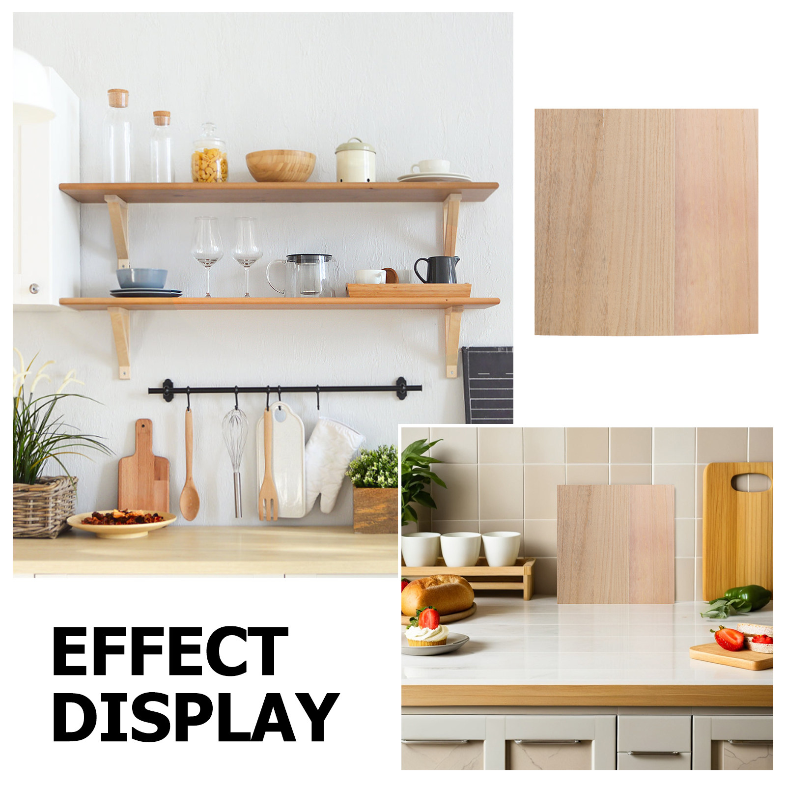 Solid Wood Boards Double-Sided - Home Bathroom Partition のレビューと価格