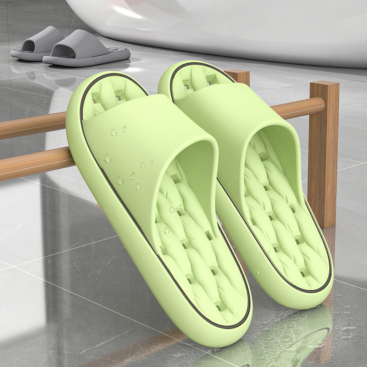 Big Size 48 49 Bathroom Slippe - Home Bathroom Lights のレビューと価格