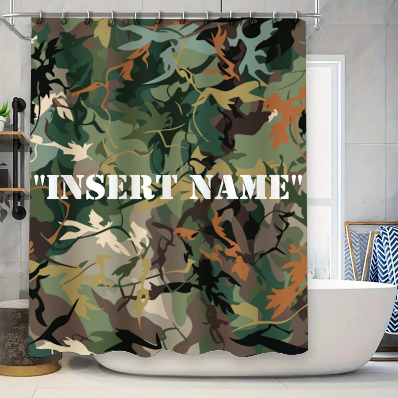 Personalized Camouflage Print  - Home Bathroom Name のレビューと価格